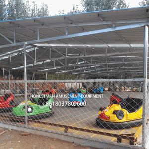 Ground grid bumper car