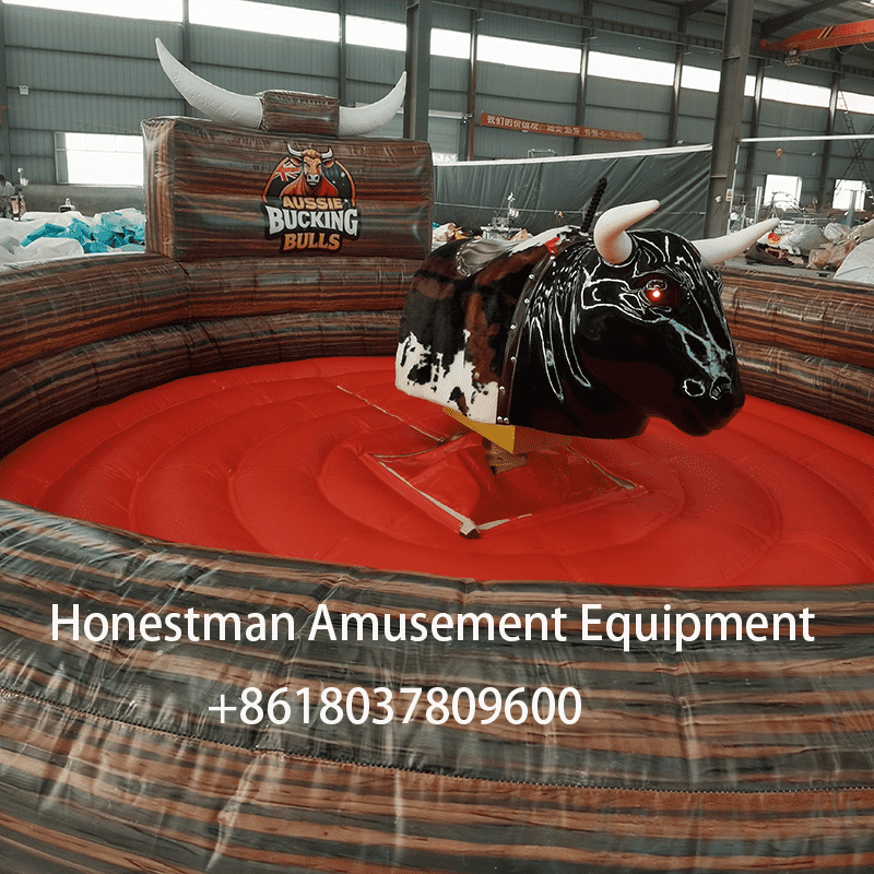 bull ride commercial machine