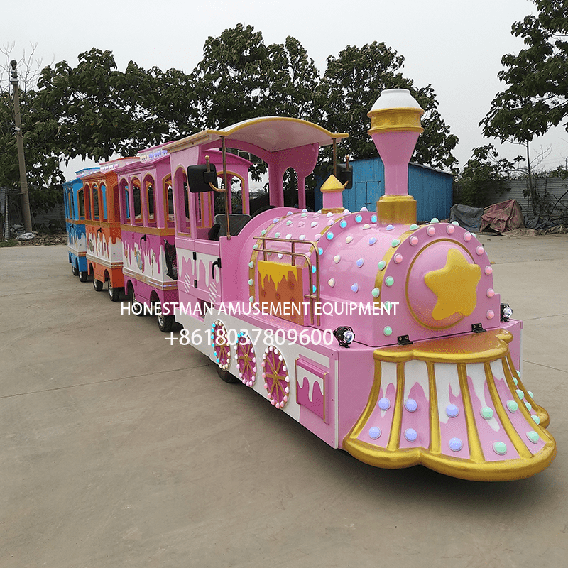 trackless train trackless train