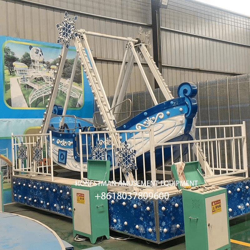 Pirate ship swing ride Pirate ship swing ride