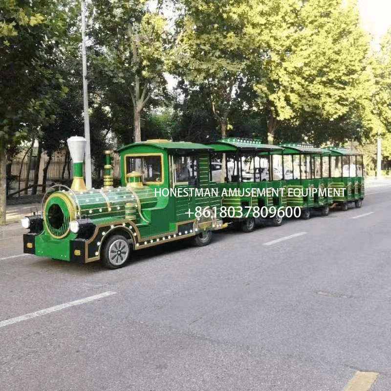 tourist train diesel trackless