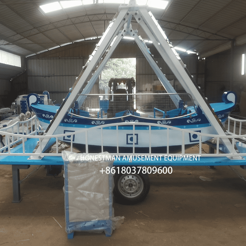 Trailer pirate ship ride Trailer pirate ship ride