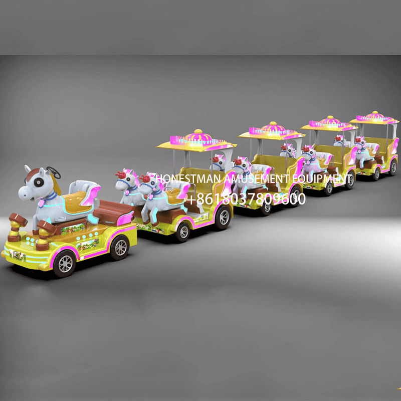 trackless train ride for kids