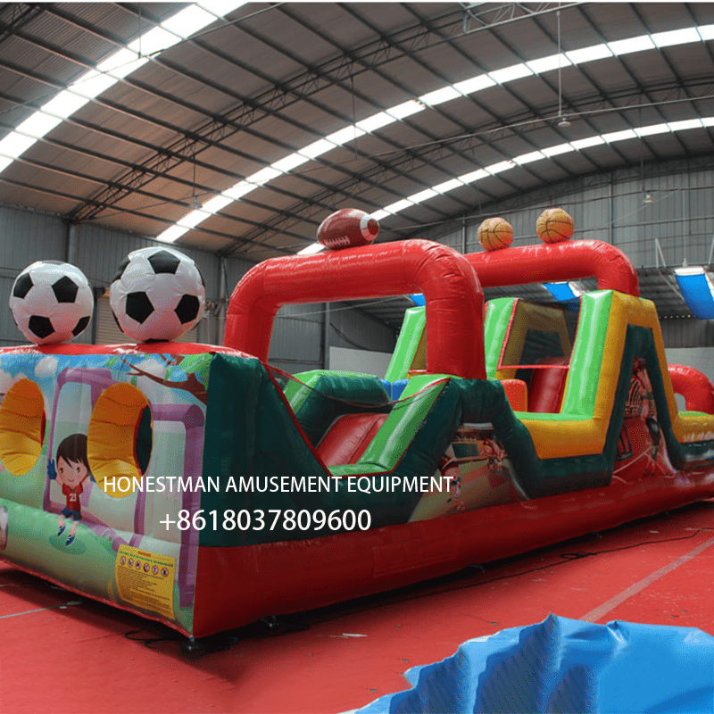 jumping obstacle course