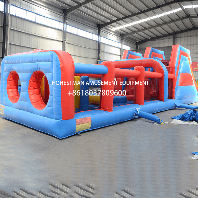 obstacle course bounce house