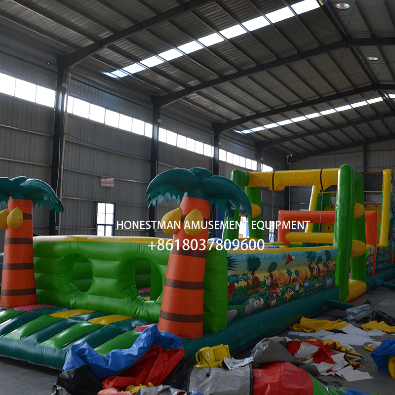 inflatable obstacle course