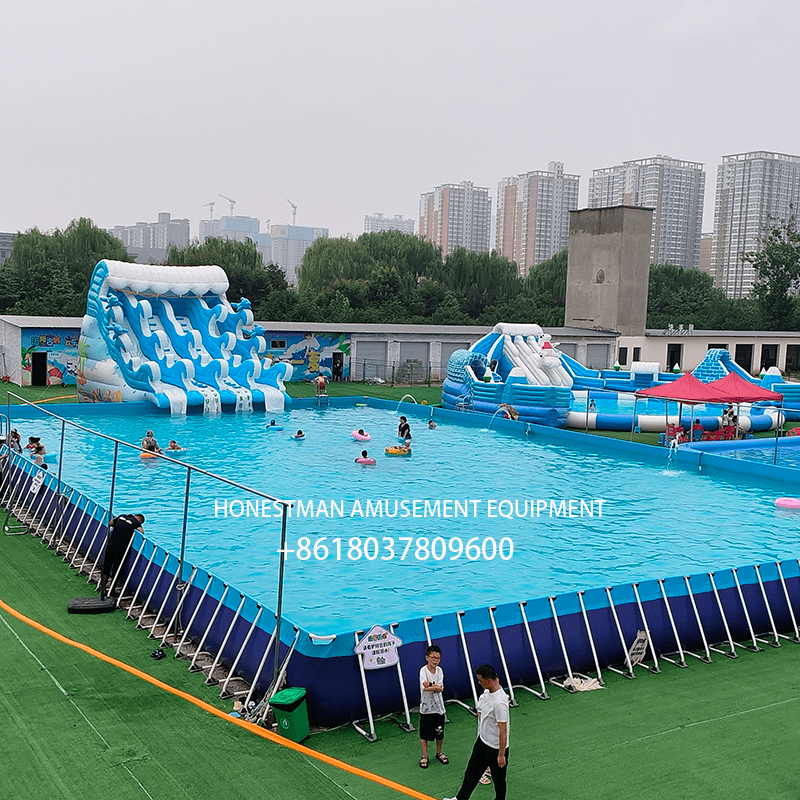 inflatable slide for swimming pool