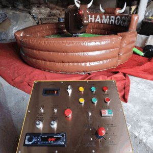 Bullfighting machine control cabinet