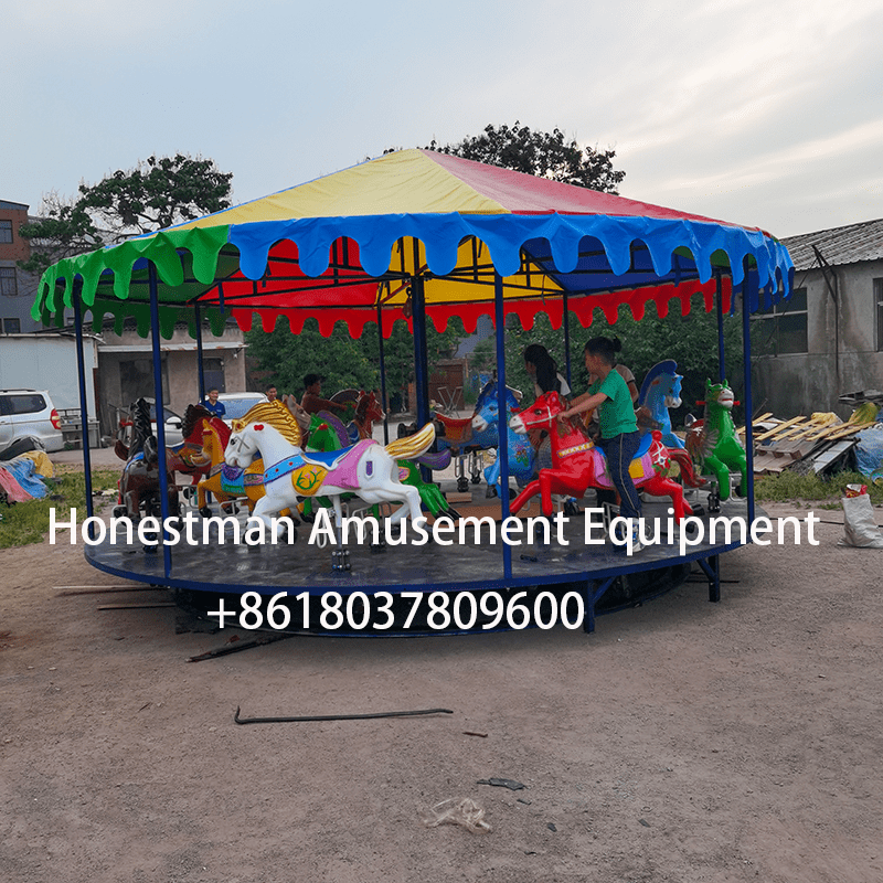 Trailer Mounted Folding Carousel Trailer Mounted Folding Carousel