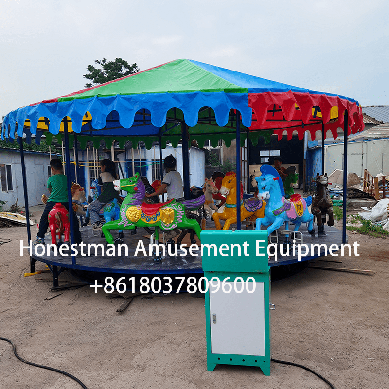 Trailer Mounted Folding Carousel