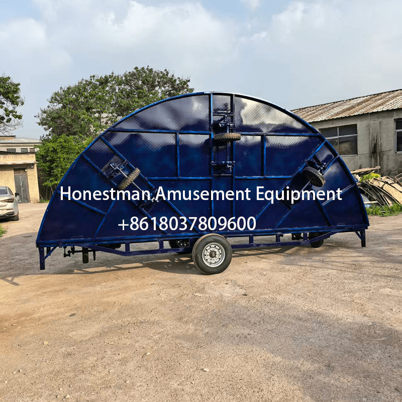 Trailer Mounted Folding Carousel Trailer Mounted Folding Carousel