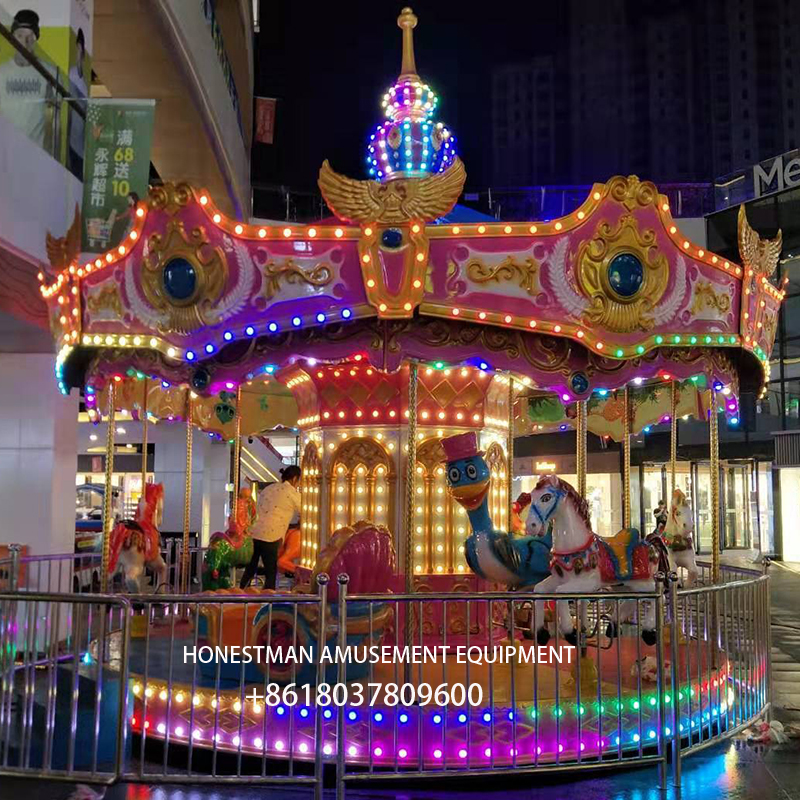 carousel rides - HONESTMAN AMUSEMENT EQUIPMENT