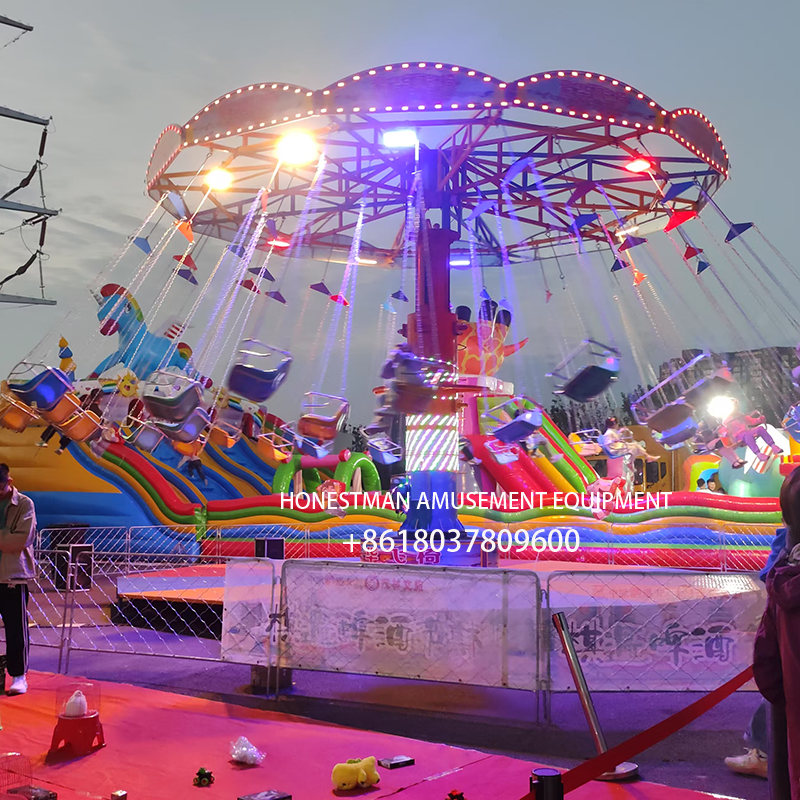 Flying chairs funfair - HONESTMAN AMUSEMENT EQUIPMENT