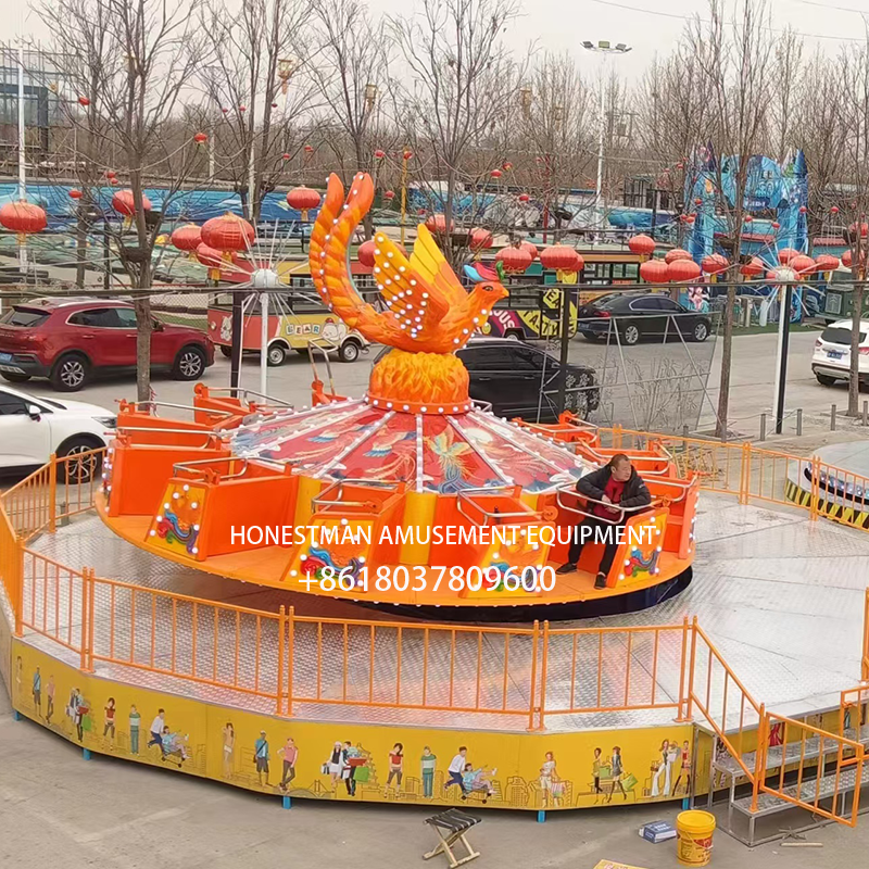 Turntable Ride Flying Turntable ride - HONESTMAN AMUSEMENT EQUIPMENT