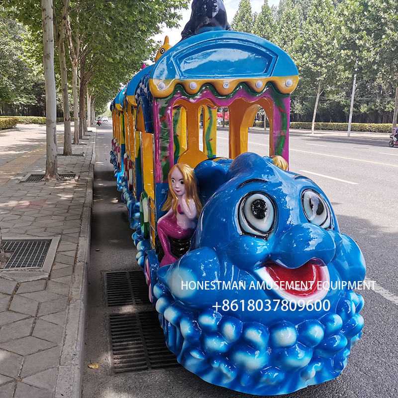 Trackless train amusement ride - HONESTMAN AMUSEMENT EQUIPMENT