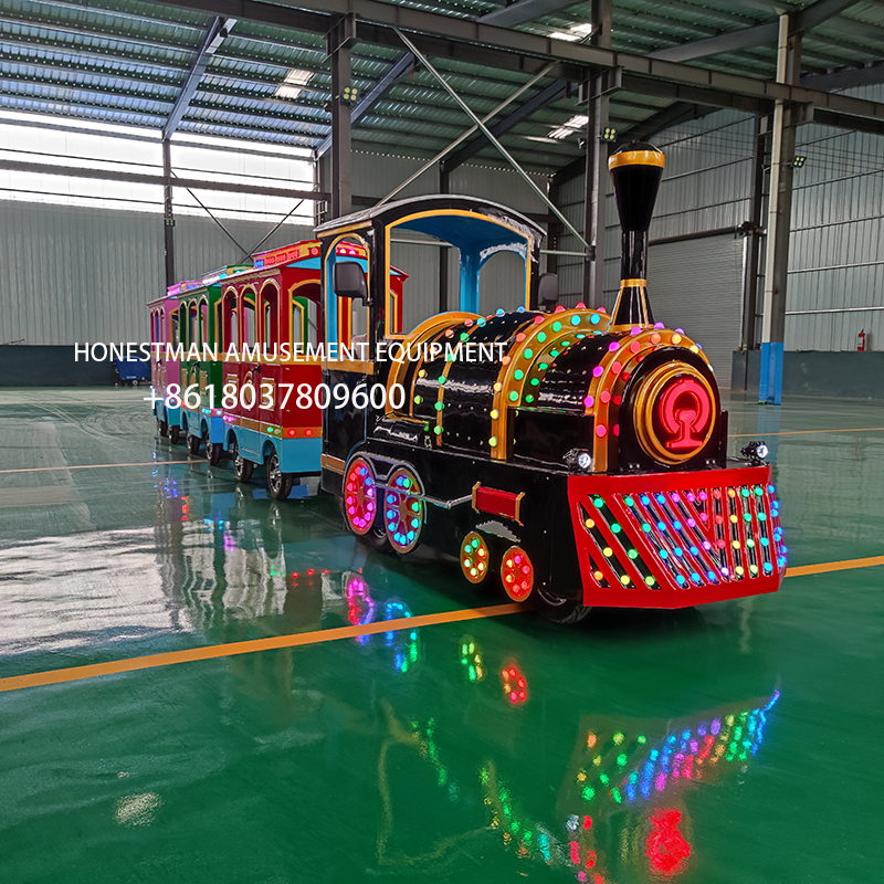 trackless train ride trackless train ride