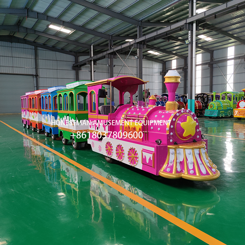 trackless train trackless train