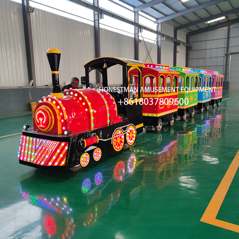 trackless train ride