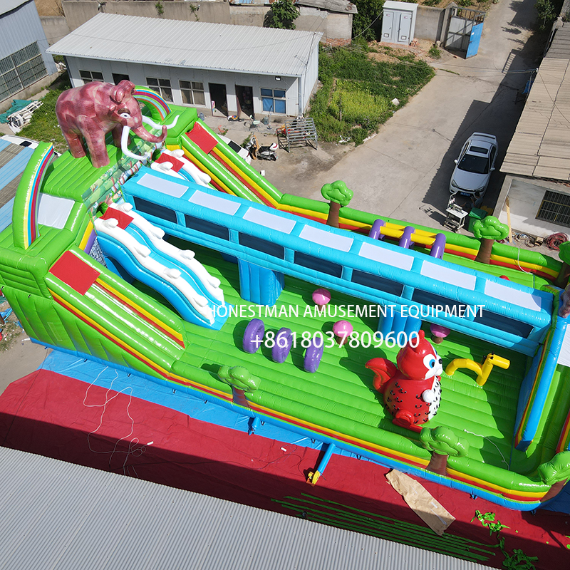 inflatable castle with slide inflatable castle with slide