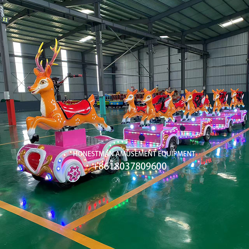 trackless train fun train ride