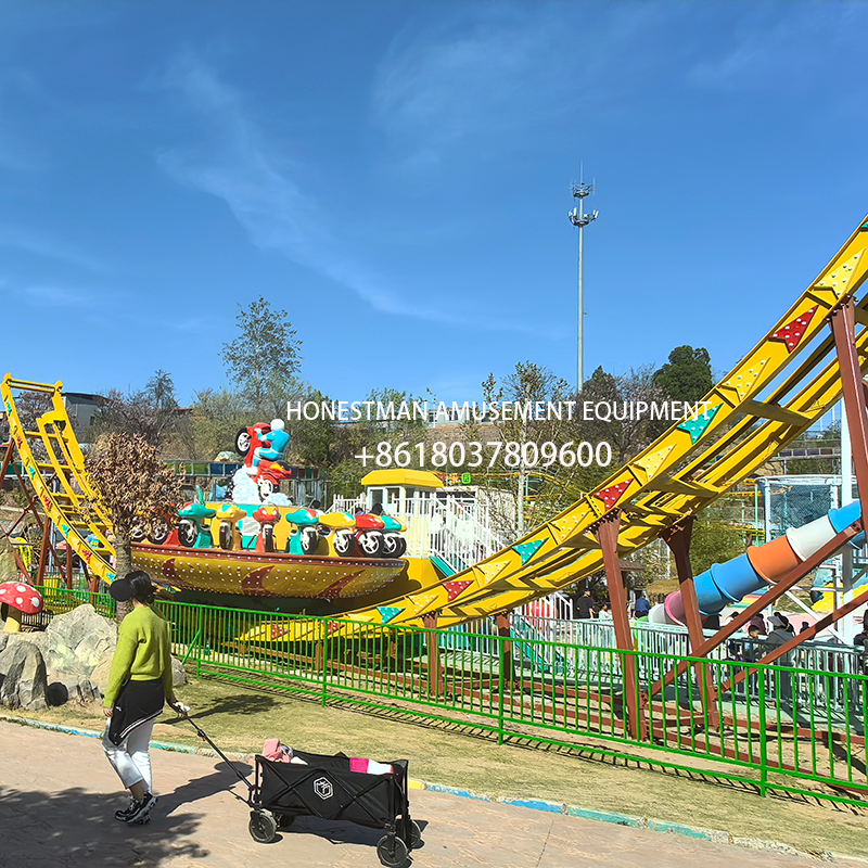 Amusement park games flying UFO rides