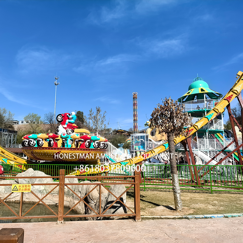 Amusement park games flying UFO rides Amusement park games flying UFO rides
