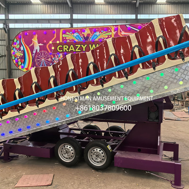 crazy wave amusement ride