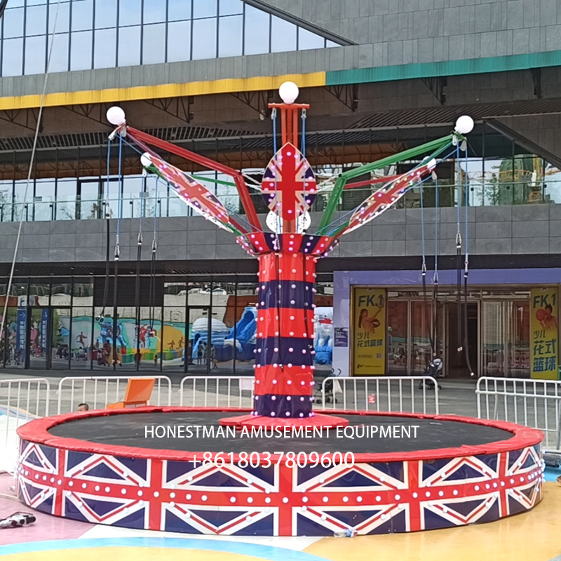 bungee trampoline ride bungee trampoline ride