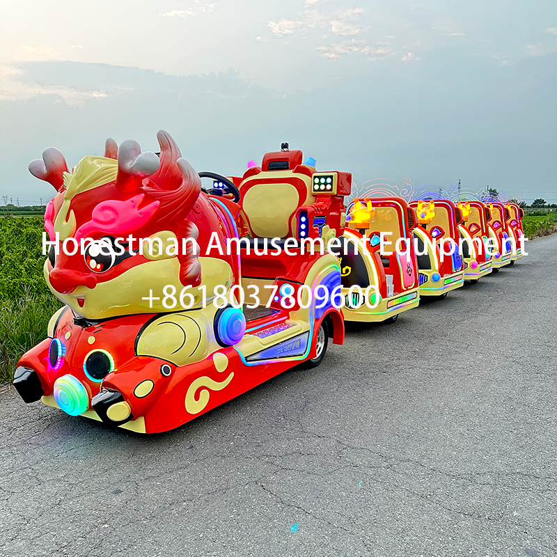 trackless train rides for kids
